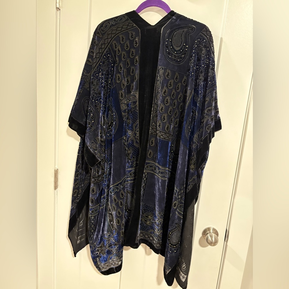 Free People Paisley Print Kimono - Picture 3 of 5